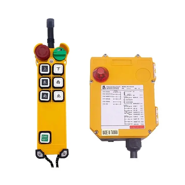 Telecrane F24-6S 6D 8S 8D 10S 10D 12S 12D overhead crane radio remote control