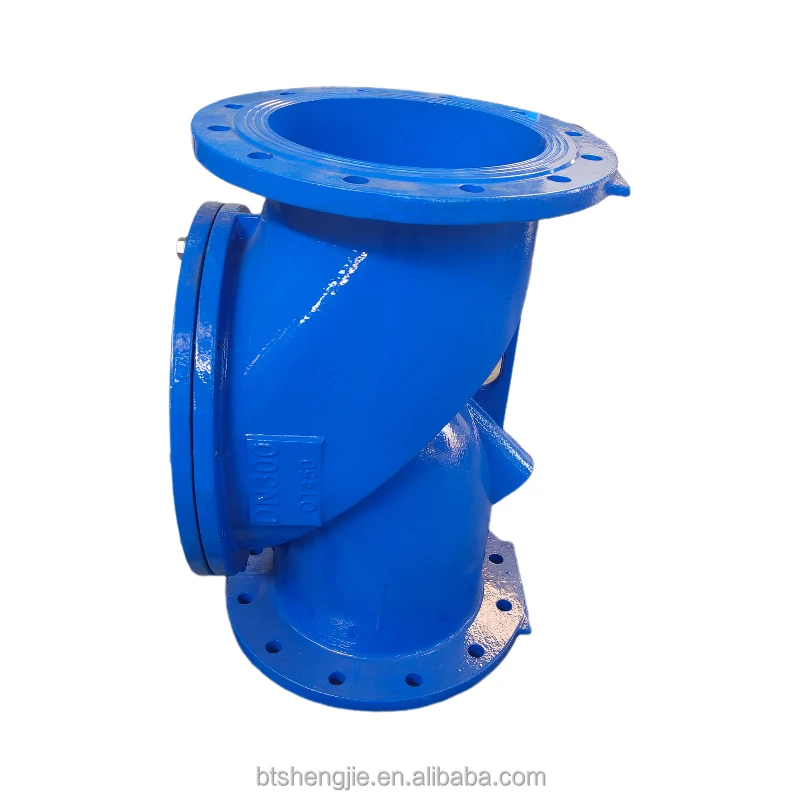 H44X-16Q Ductile Iron Hydraulic Lined Rubber Flap Check Valve