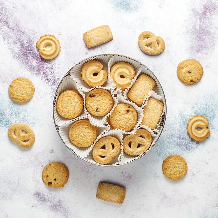 Lailihong butter cookies coconut milky cookies sugar free BISCUITS