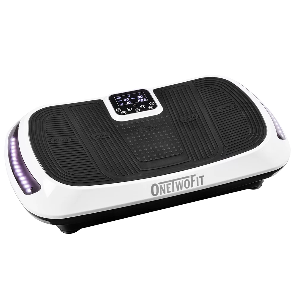 Onetwofit для домашнего использования, вертикальный массажный вибратор, вибрационная пластина, тренажер для всего тела, вибрационная пластина, машина