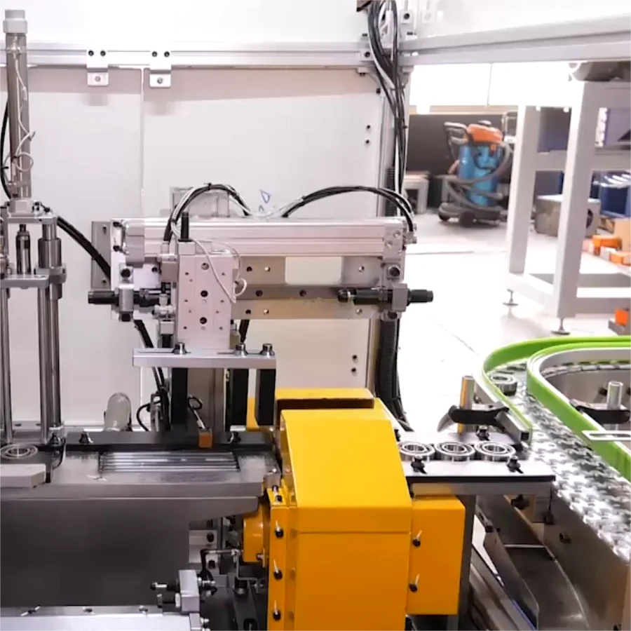 Fully Automatic Double Row Deep Groove Ball Bearing Assembly and Testing Production Line/Ball Bearing Making Machine