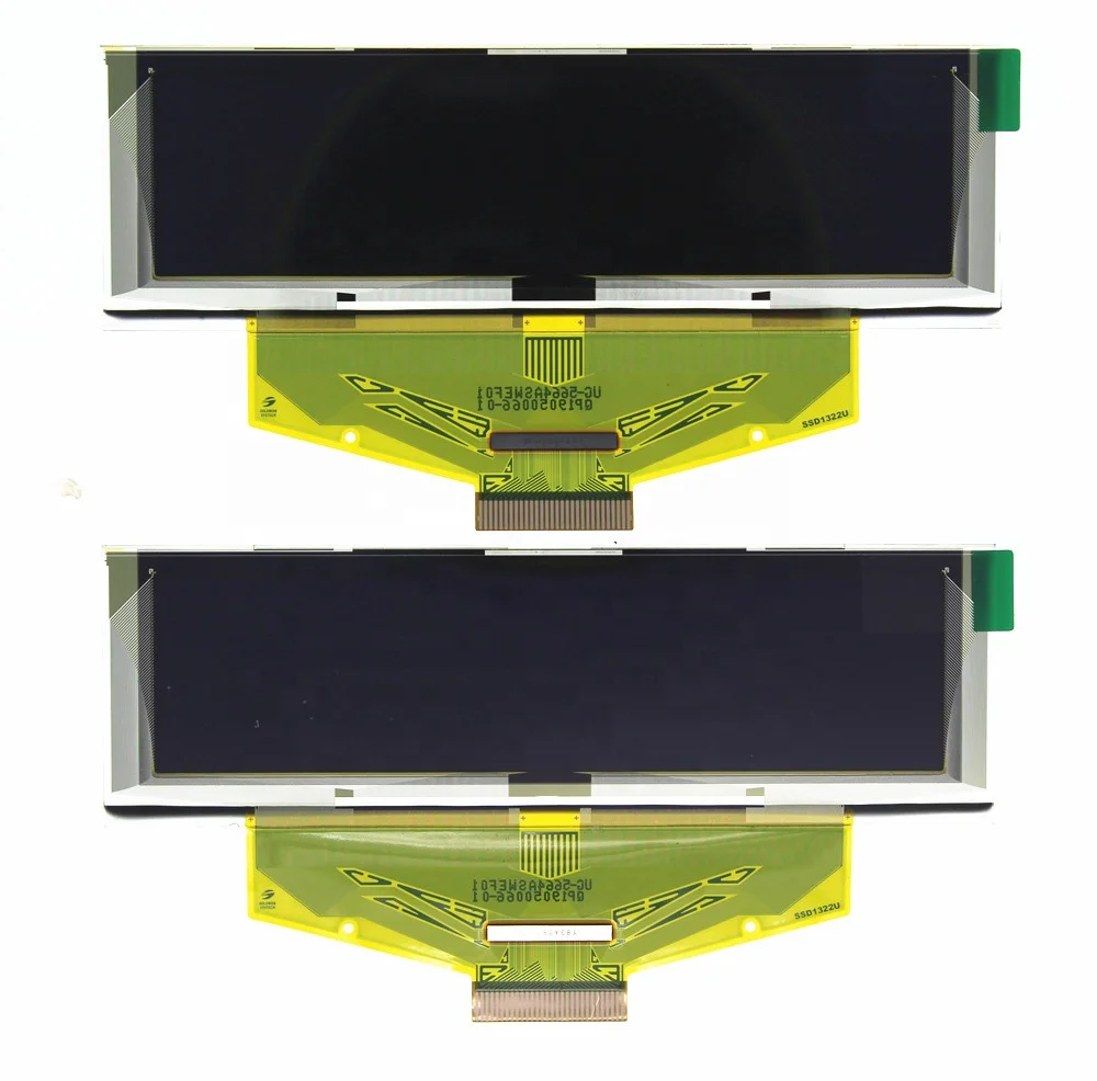 
3.12 inch 8080 6800 SPI 30pin White SSD1322 256x64 OLED display SCREEN 