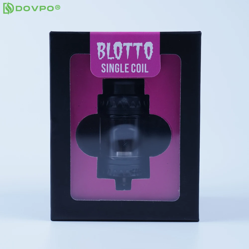 DOVPO Electronic Cigarettes BOX MOD Atomizers Blotto Single Coil RTA