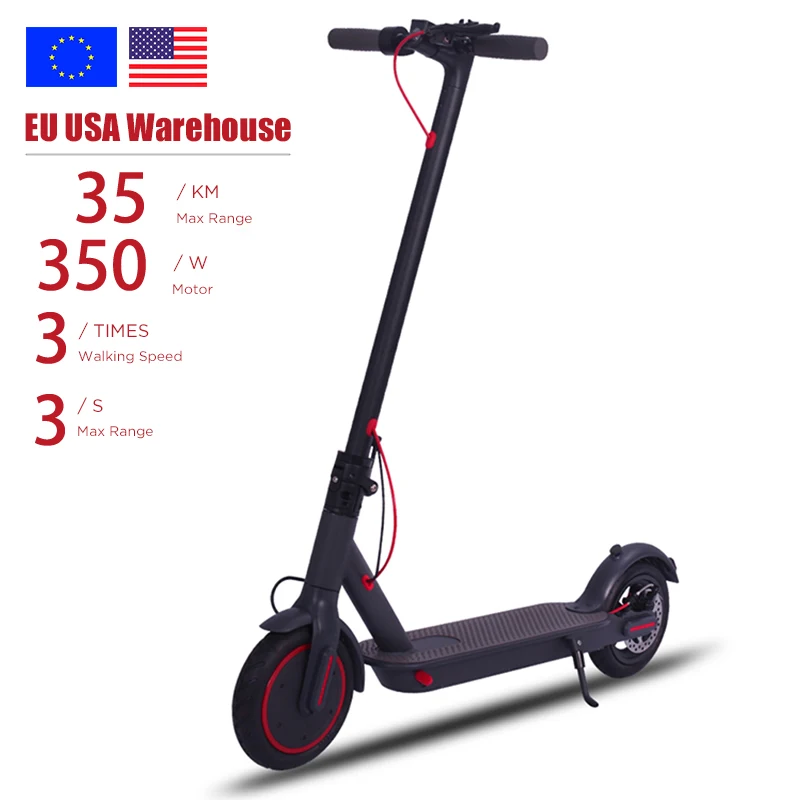 USA EU warehouse 100% original Hot Sale CE RoHS Certification 36V 350W electric scooter for adult
