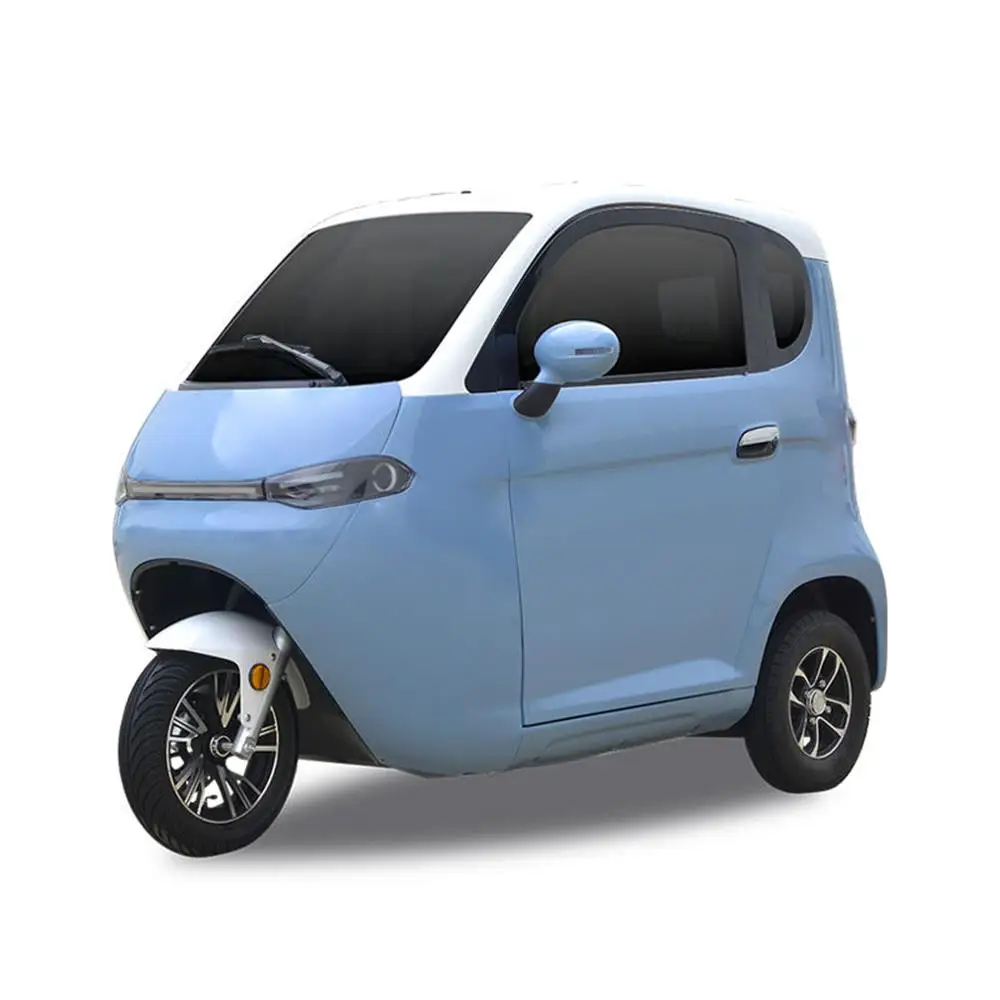 Electric Tricycle 3 Wheel Mini  Electric Car 1500W Tricycle Passenger Vehicle 60V58AH