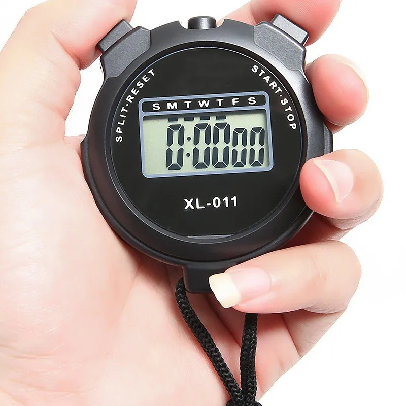 Student Running Coach Referee Electronic Timer Digital Display Memory Stopwatch