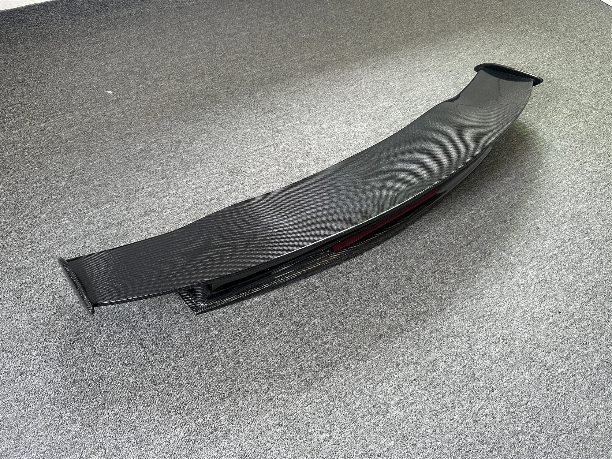 R Style Carbon Fiber Rear Trunk GT Lip Wing Spoiler for Benz C190 AMG GT GTS GTR 2014UP