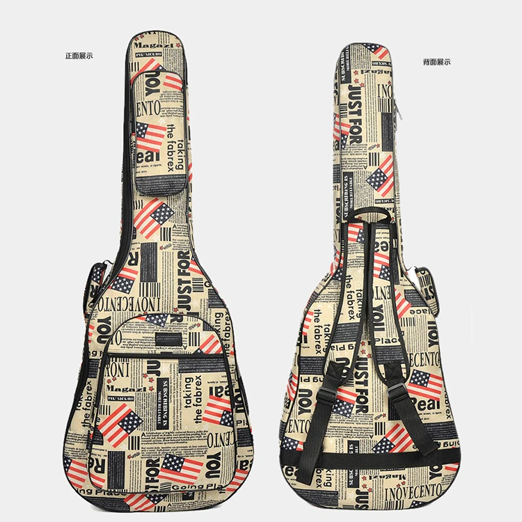 GB1 Wholesale 39inch Acoustic Guitar Bag 41Inch Sponge Guitar Case Guitar Box