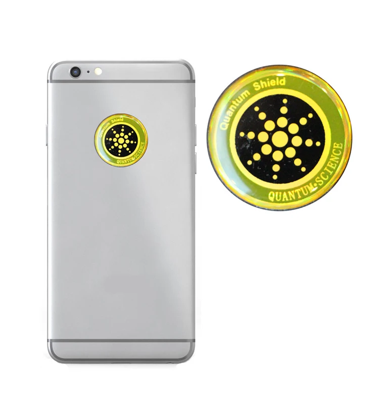 cell phone 5g emf protection quantum shield stick anti radiation sticker