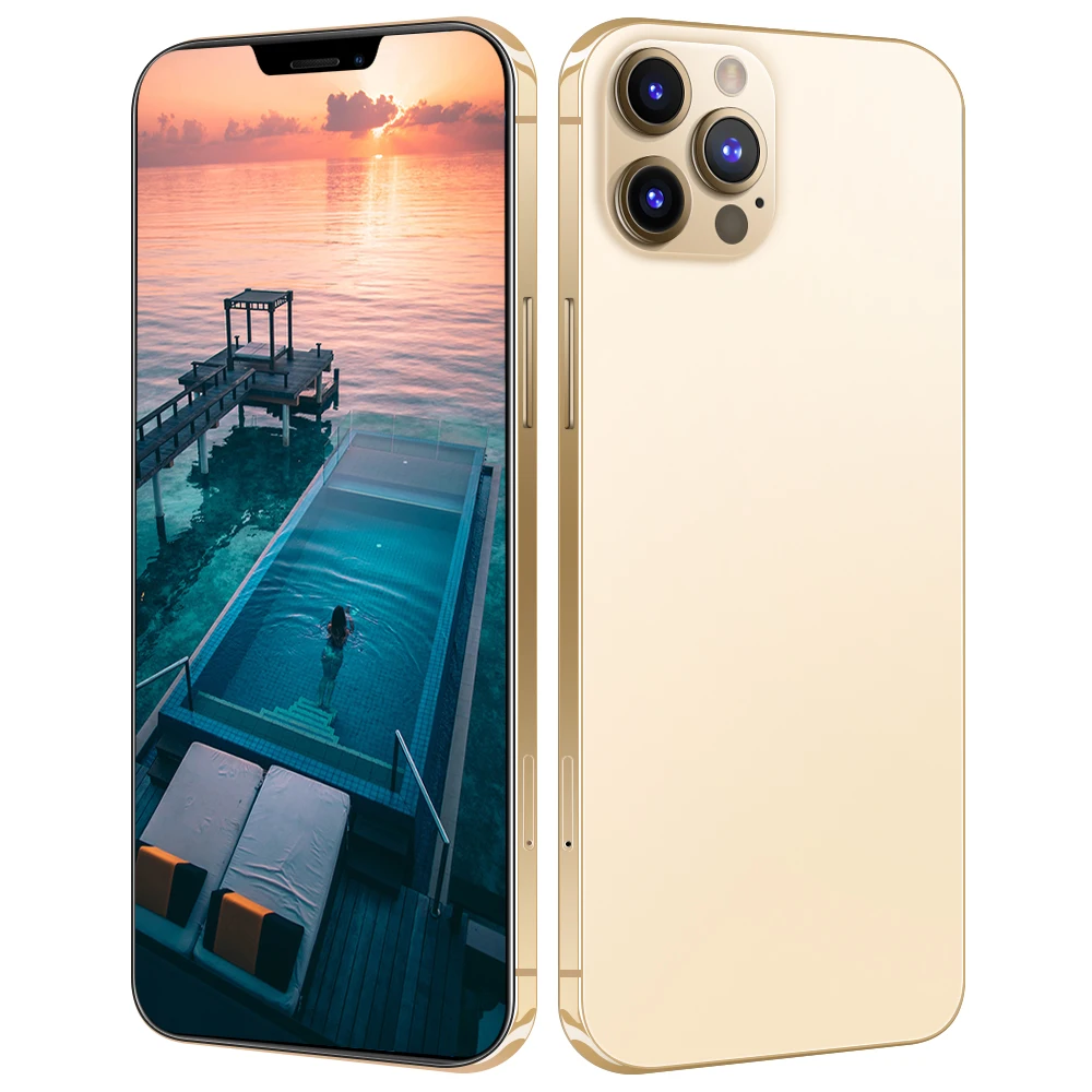  Новый i12 pro max 6 7 дюймов 5800 мач двойная sim-карта двойной режим ожидания смарт-телефонов 5g