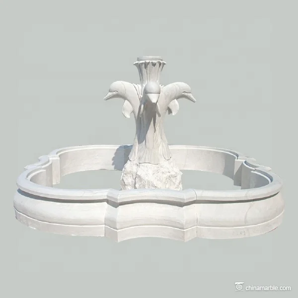 outdoor fountain garden/cherub fountain pool marble fountain