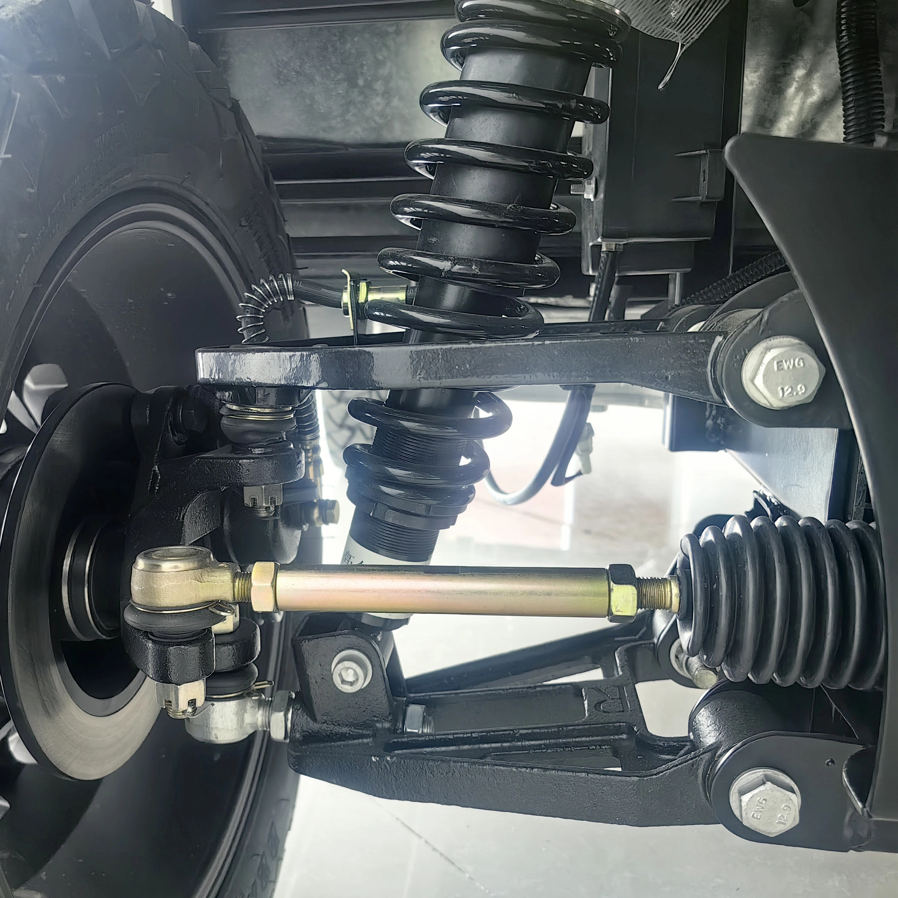 72V AC System Off-Road Electric Utility Golf Car