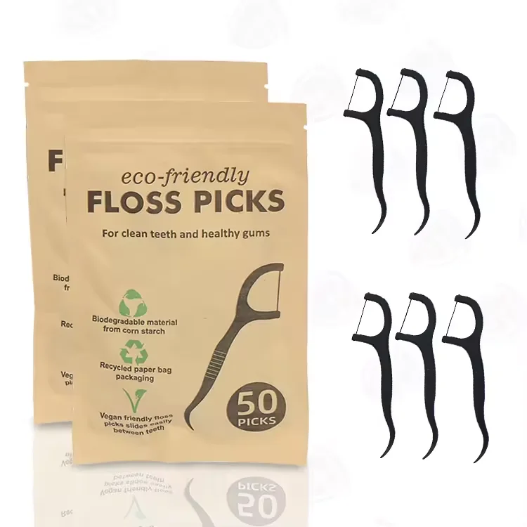 Dental gift packaging dental floss product eco daily care dental floss picks