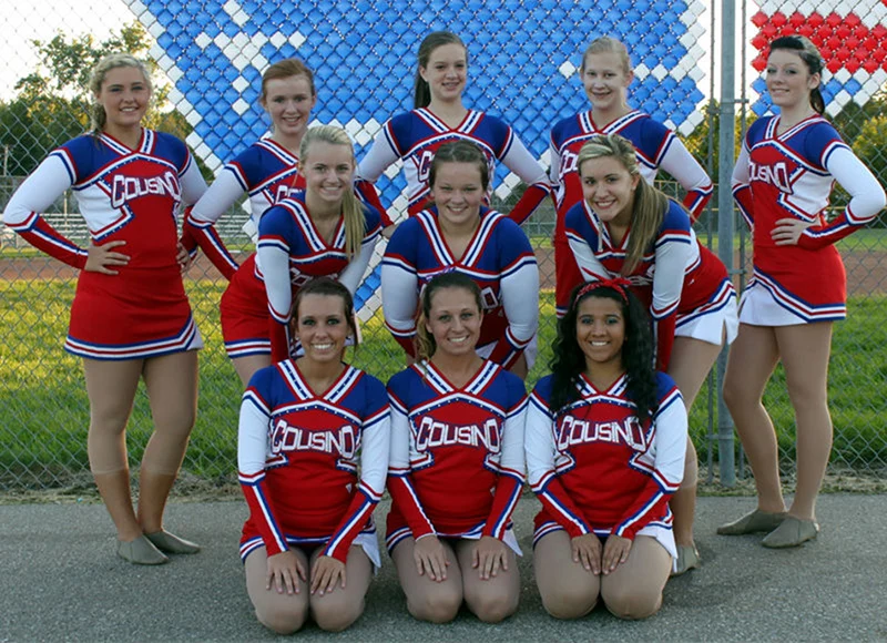 Factory Supplier Performance Bling Rhinestones White All Star Kids Dance Cheerleading Costume