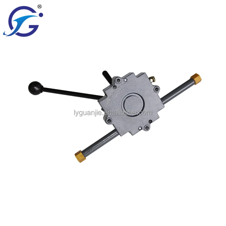 GJ1102C mixer control box two lever throttle control lever pump control