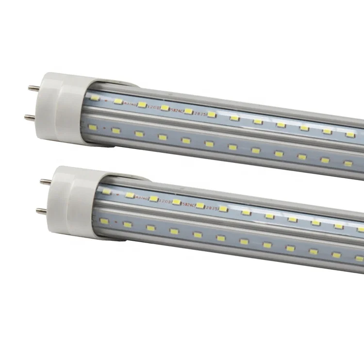 8 foot feet 4ft 6ft 8ft 65 watt t8 t12 double row led tube tubo light