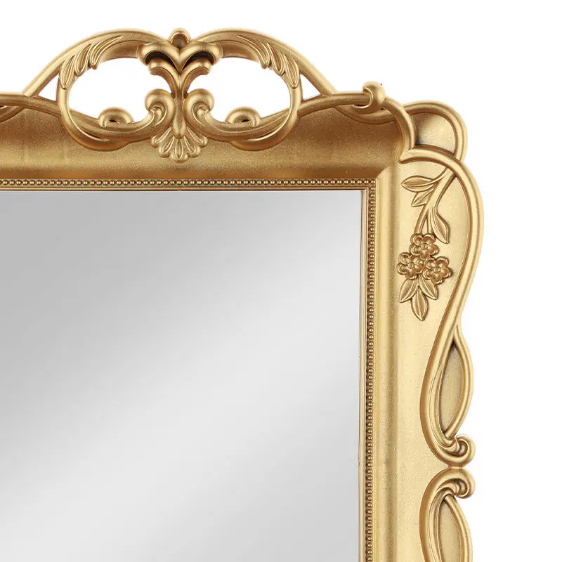 Elegant Luxury Classical French Decor Furniture Custom Design Antique Wall Decoration Aesthetic Wall Mirror