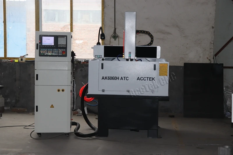 AccTek hot sales 6060 metal mini cnc machine hobby with best price