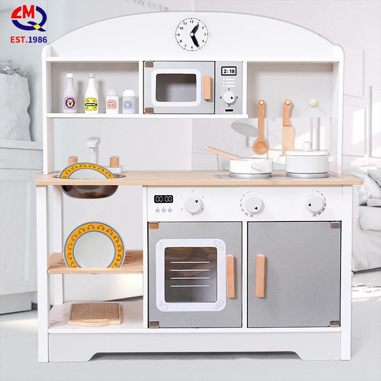 Деревянная кукольная игрушка для раннего развития детей и родителей кукольный домик девочек игрушки кухонный набор