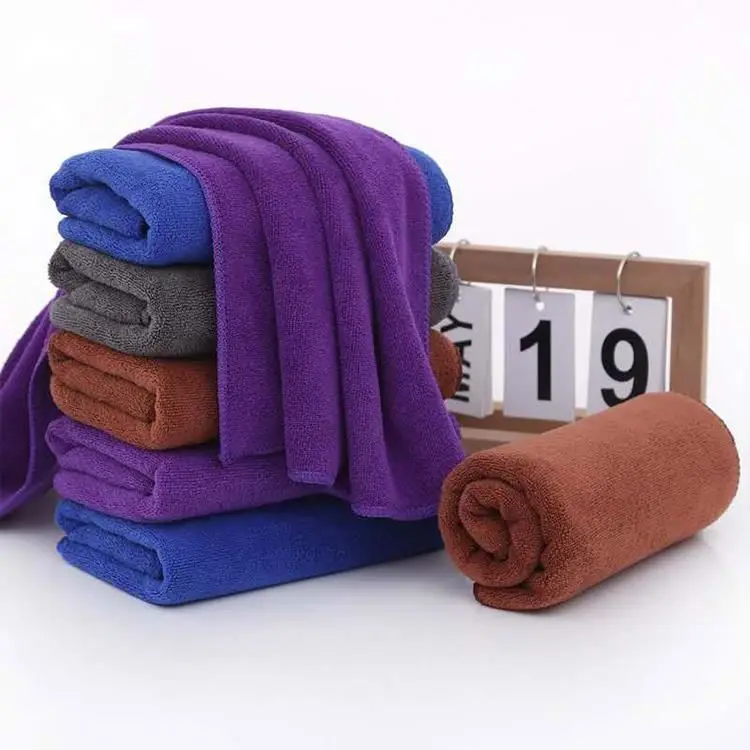 
Wholesale Low Price Soft Advertising Private Label Salon Microfiber Towel Towels 
