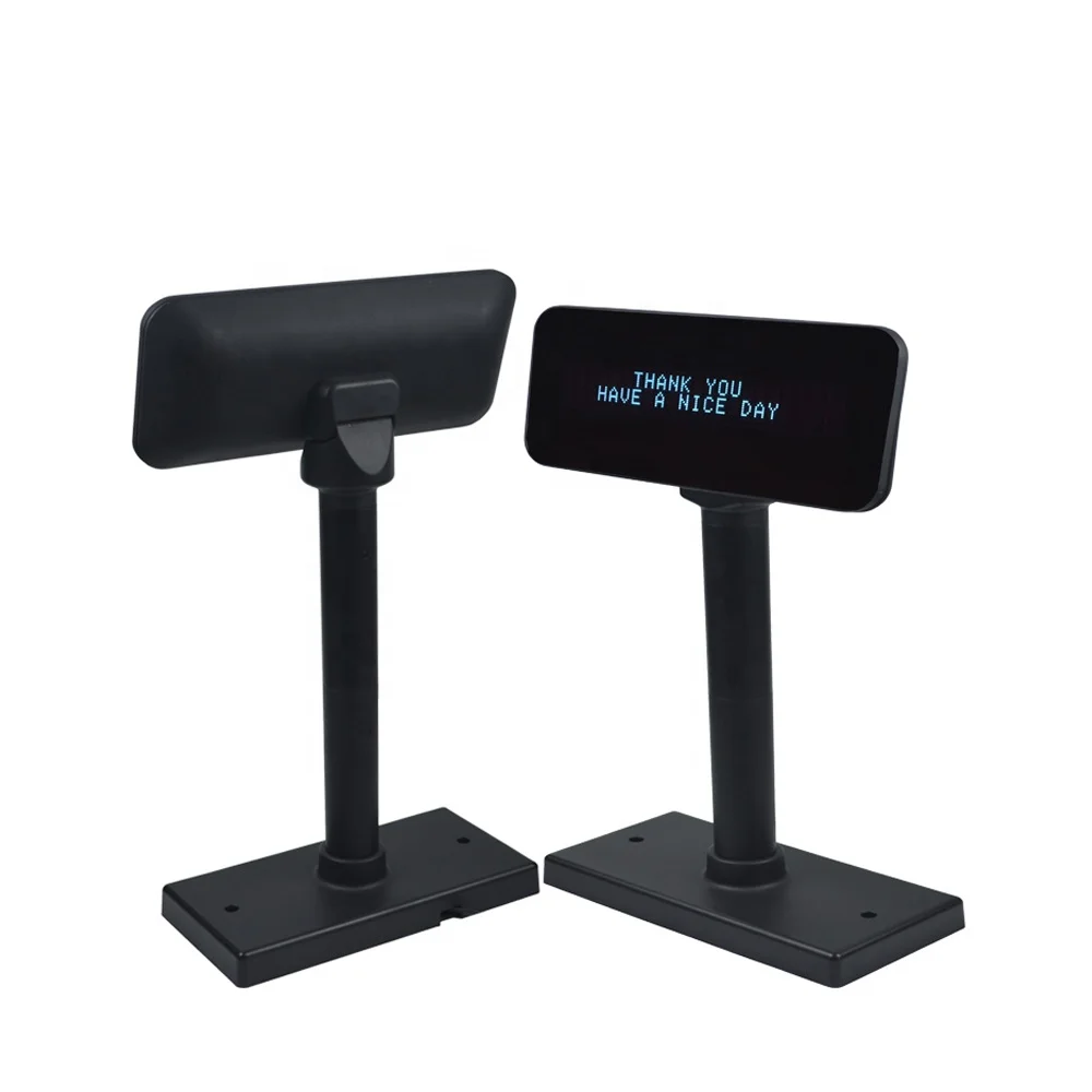 Дисплей для клиента VFD220 с регулируемой высотой порт USB/Com RS232 дисплей
