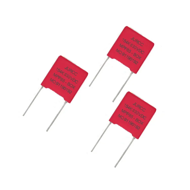 Jurcc 400v 10% 250vdc 5% 200vdc 1000v 154 154j Р = 10 мм Cbb22630v154j Cbb22 металлизированные пленочные конденсаторы 0,15 мкФ шаг 15 мм