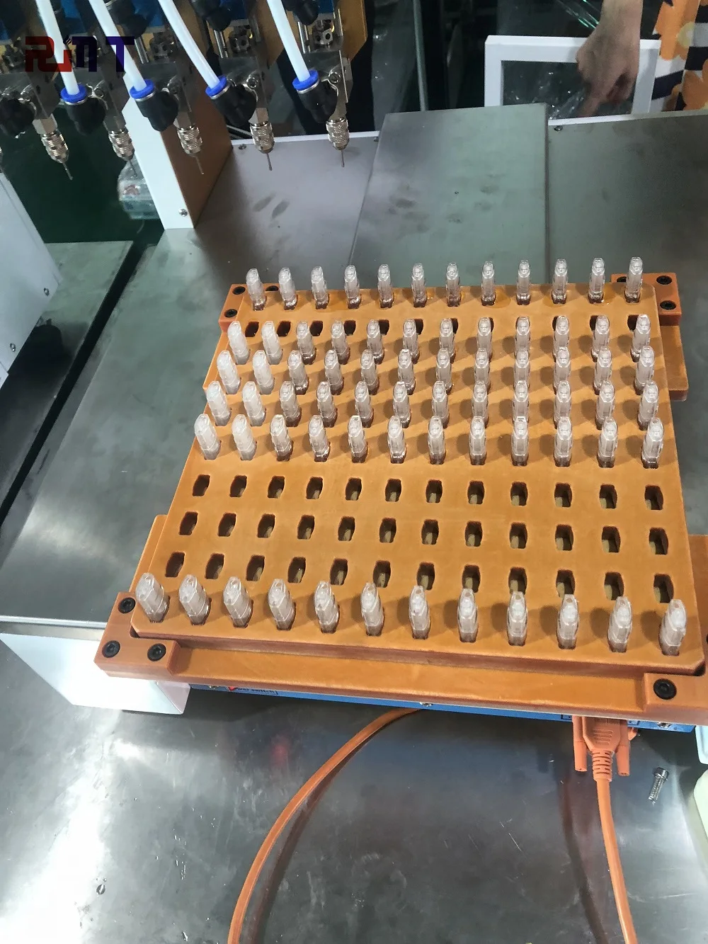 
semi auto f4 electronic cigarette filling machine for CBD vape pod mod system bulk production 