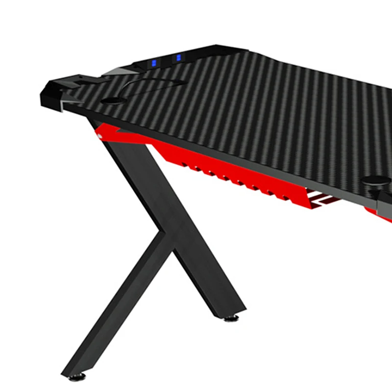 Gaming Table Z Shaped Computer Desk Office Table Game Pc Workstation Gaming Desk