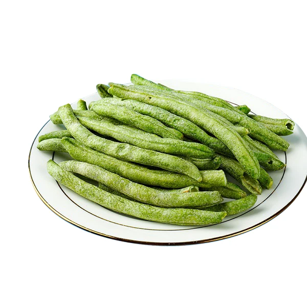 Здоровые сушеные овощи вкусные чипсы вакуумные жареные свежие зеленые бобы с высоким содержанием белка здоровые соленые бобовые закуски
