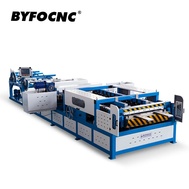 Hvac duct making machine air duct wind pipe  production line 6