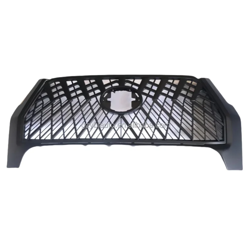 YBJ car accessories Modified Grille Black Pick up for Hilux Revo Rocco 2015-2021 TRD 2024 REVO ROCCO Front Bumper Grilles