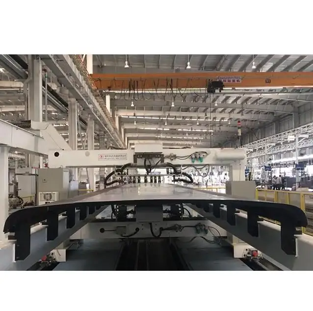 Car Panel Production Line Conveyor Jig Welding Shower for Bus