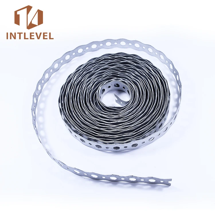 Factory Hot Sale Steel Banding Cold Rolled Galvanized Perforated strapping