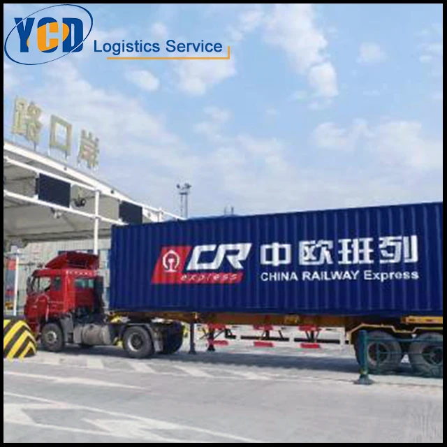 YCD Fastest And Cheapest Train Railway Forwarding Agent To Freight Fba France EU GE UK