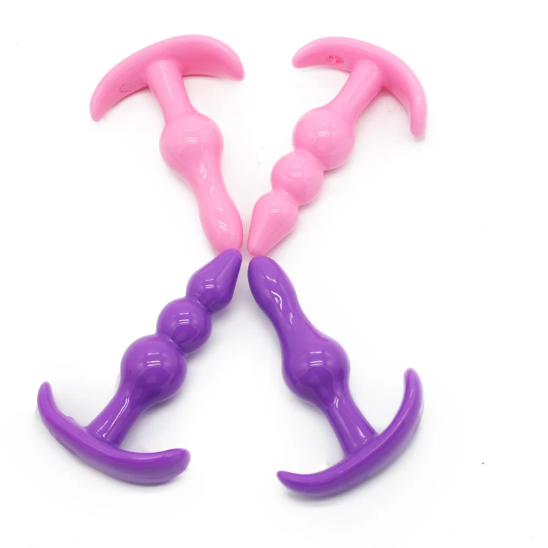 
4 pcs/set Butt Plug Adult Sex Anal Toy For Men And Women Anal Plug Factory price 