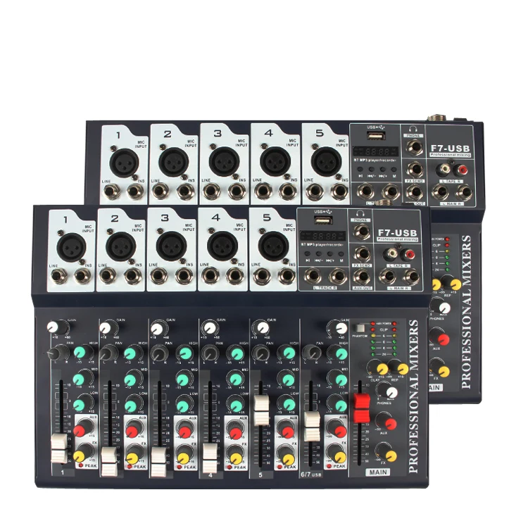 Fashion Dslr American Mixer Live Sound BMG battery powered audio Mixers At Wholesale Price