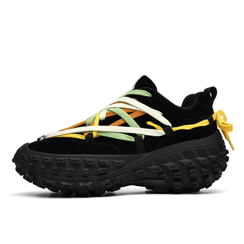 Fashion Customized New Style Casual Shoes Elastic Air Cushioned Running Shoes Men Running Retro Sneakers