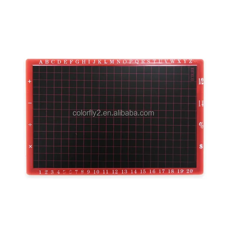 A B C D Mini Chalkboard Blackboard Africa MDF Plastic Ardoise school drawing slate chalk blackboard for kids