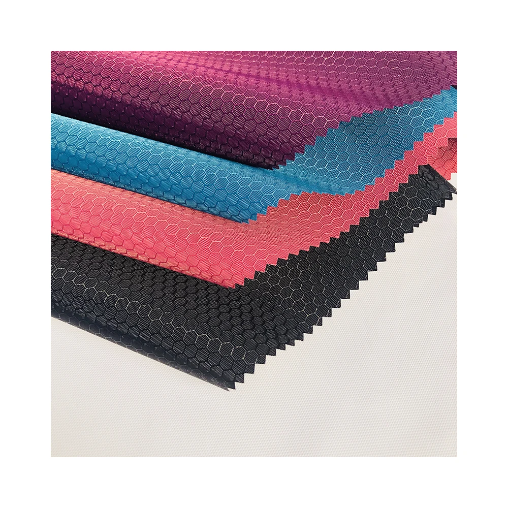 
Quality Assurance Good Abrasion Resistance 420D Honeycomb Ripstop Oxford Fabric Bags And Suitcases Luggage Fabric 