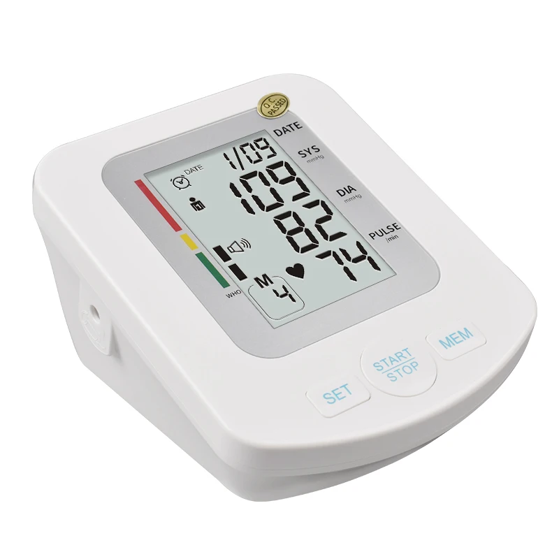 
Portable Automatic Aneroid Sphygmomanometer BP Machine Digital Arm Blood pressure Testing Equipment 