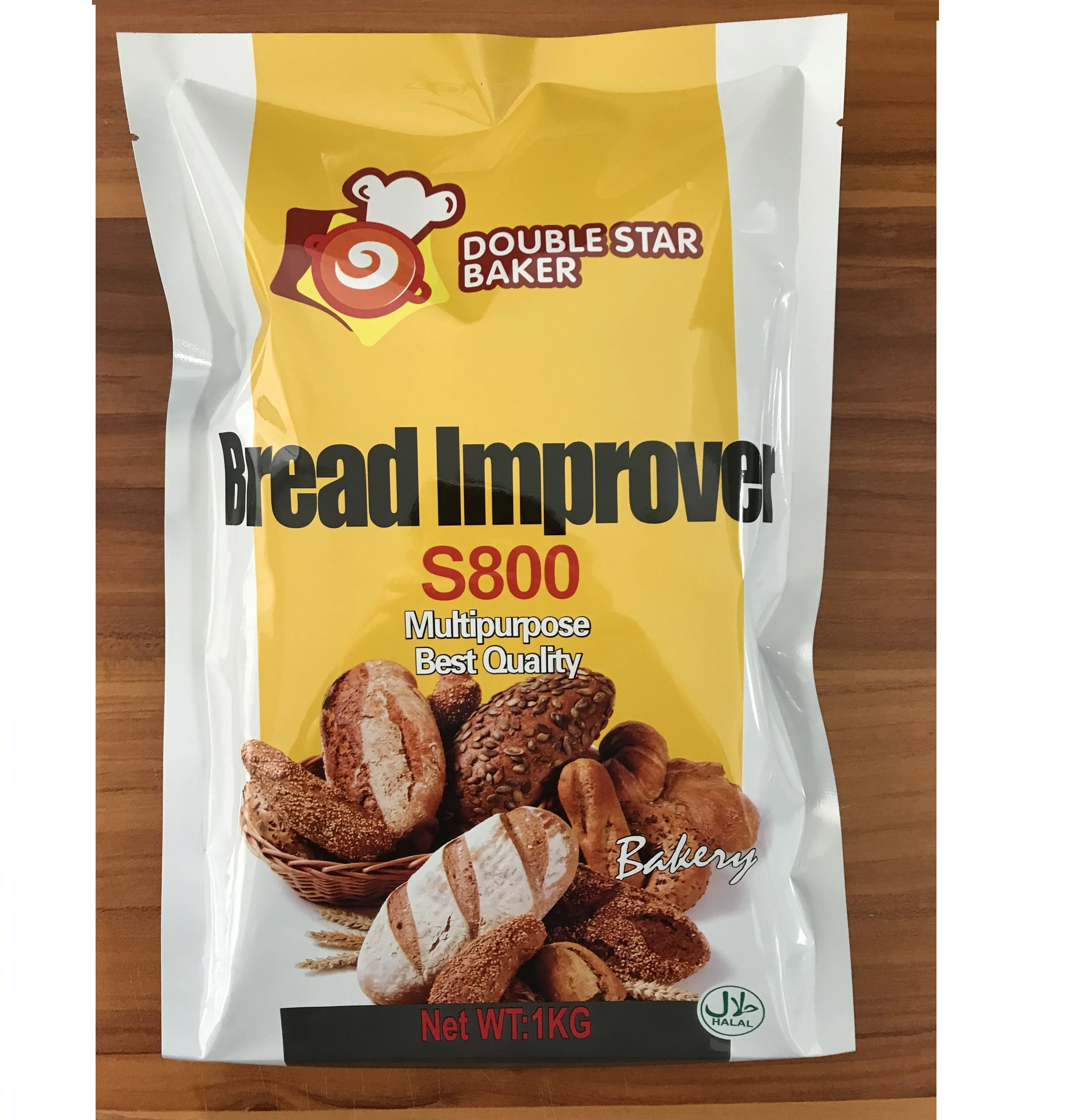Make products crispy outside and soft inside	Whole Grain	Bread improver factory