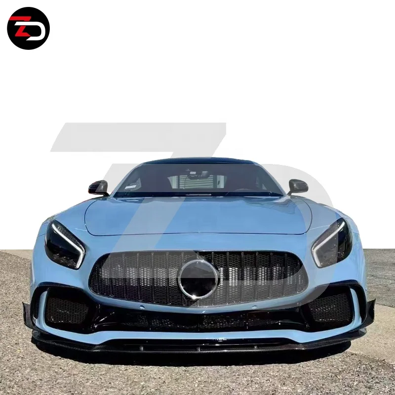 PD Normal style Front Bumper Diffuser Body Kit For AMG GT GTS GTR