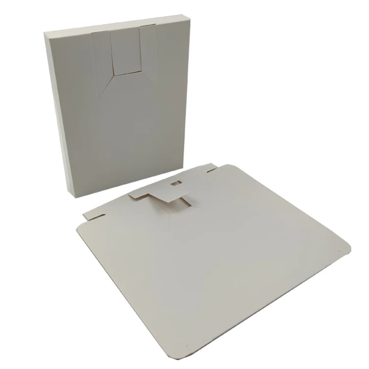 Custom LOGO Cardboard Kraft Ivory C1S White Paperbox With Window Printing Gift Package Paper Boxes