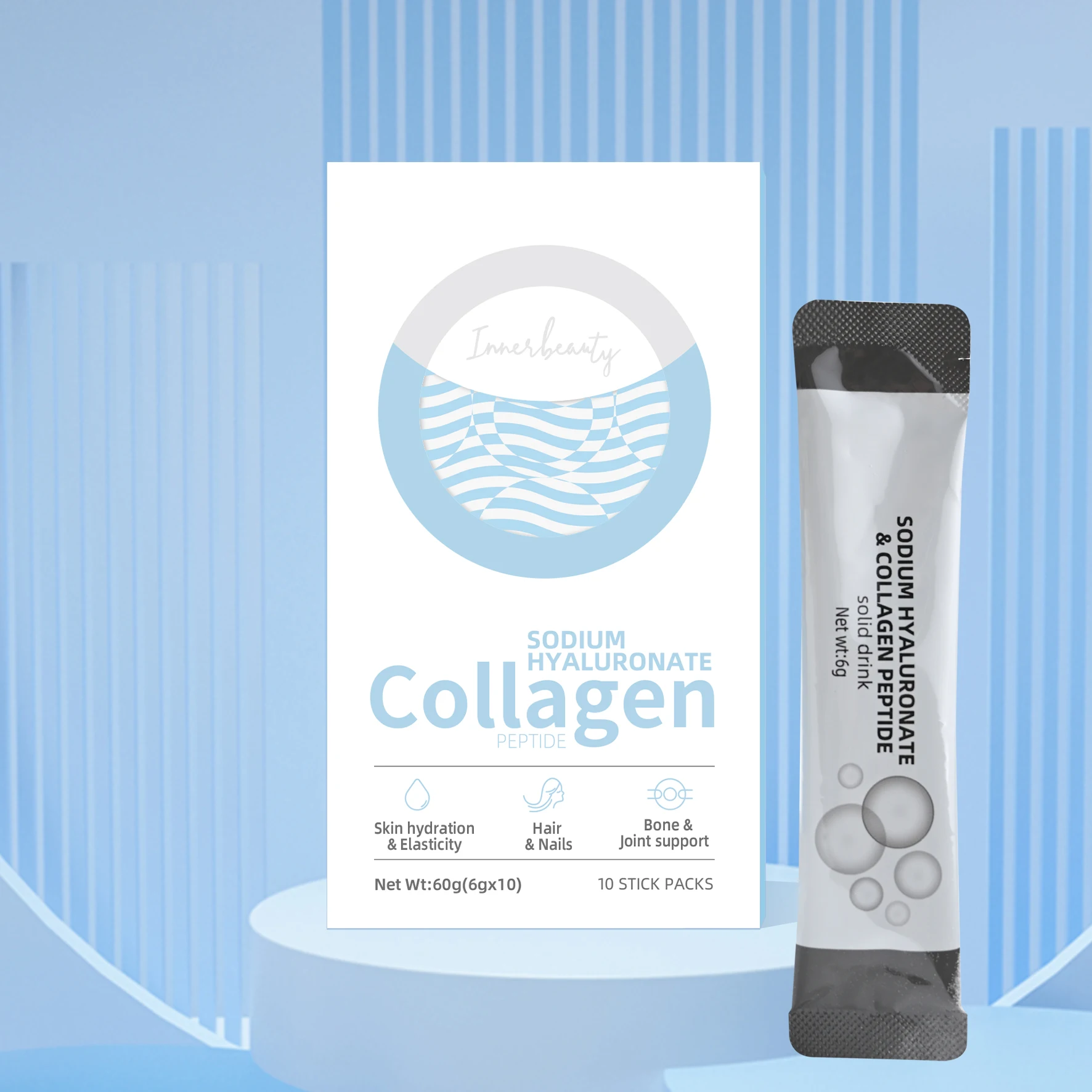 Private Label OEM ODM Service Manufacturer Best Collagen Supplement Wholesalers Hydrolyzed Marine Collagen Peptides Powder