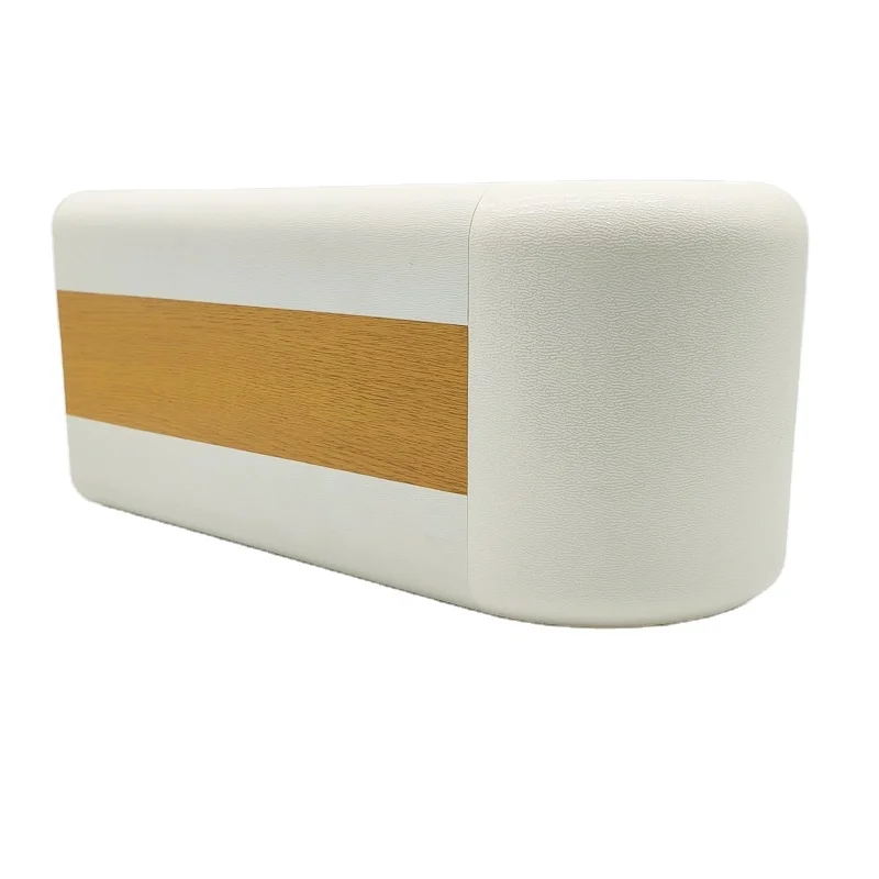 Hospital Wall Protection Safety Handrails As Medical Hand Bumper Railings With PVC Material