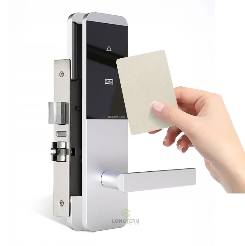  Высокий уровень безопасности rfid карты дверной замок для гостиницы Умный Замок Система удобно использовать в отеле