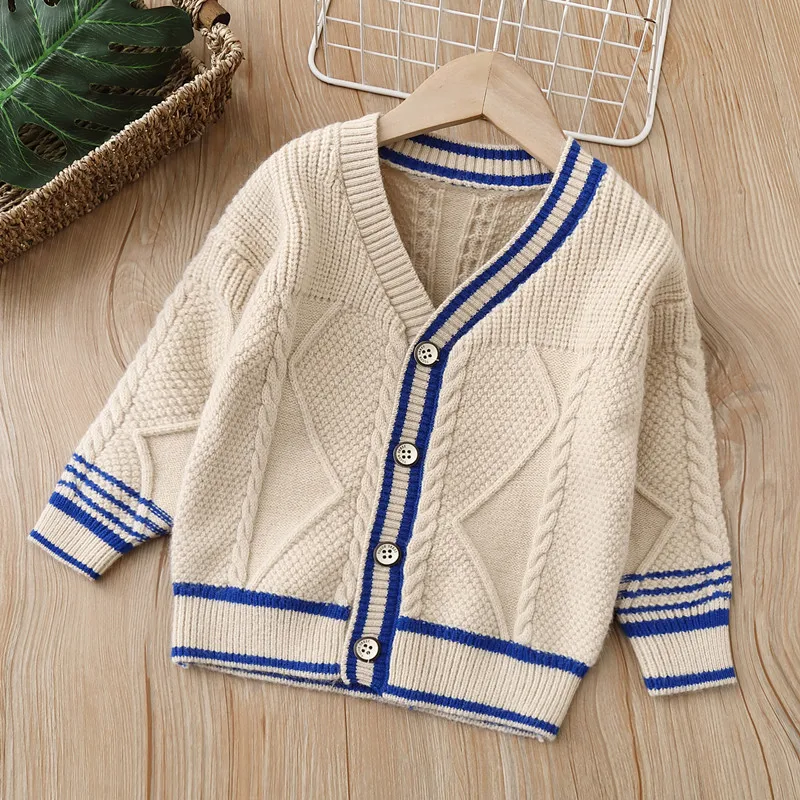 Girls Sweaters Spring New Sweater for Children Clothing 1-7 Year Girls Knitted Pullover Toddler Sweater for Kids