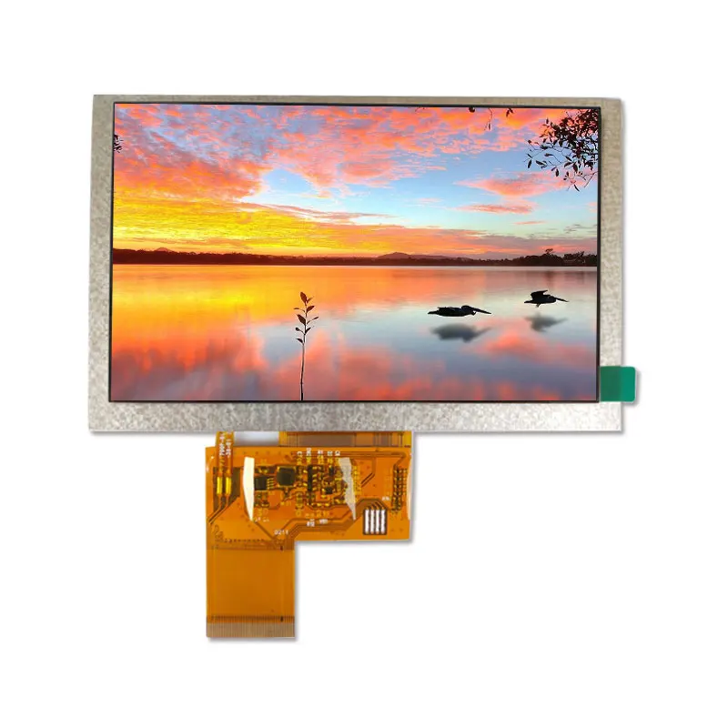  5 дюймов 800(RGB)* 480 пикселей IPS экран 24 бит RGB модули ЖК-дисплеев ЖКД на тонкопленочных транзисторах