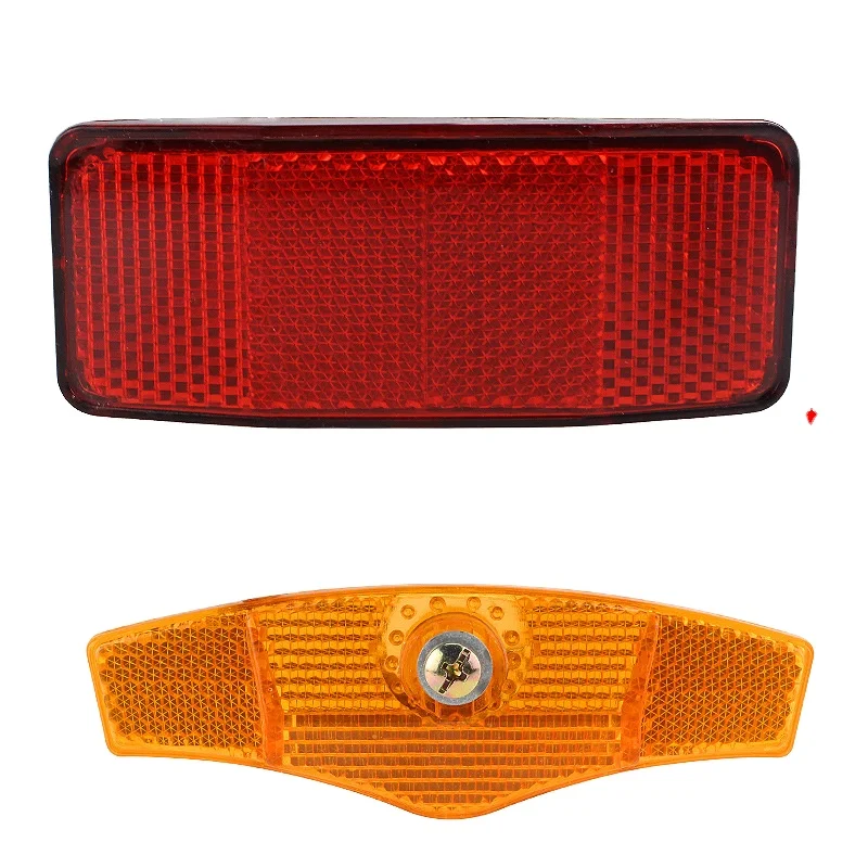 Bicycle front and rear reflectors mountain road bike spokes reflector spokes decoration hot wheels night warning film