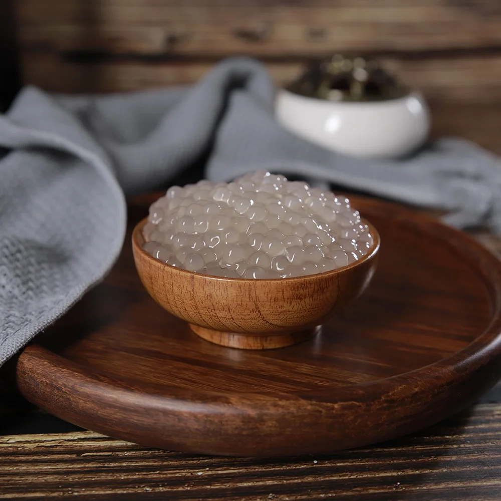 1kg High Quality Natural White Sago Seeds 3mm-4mm for Food and Beverage Ingredients